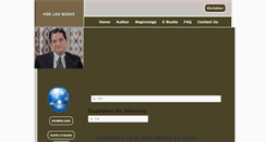 Desktop Screenshot of msrlawbooks.com